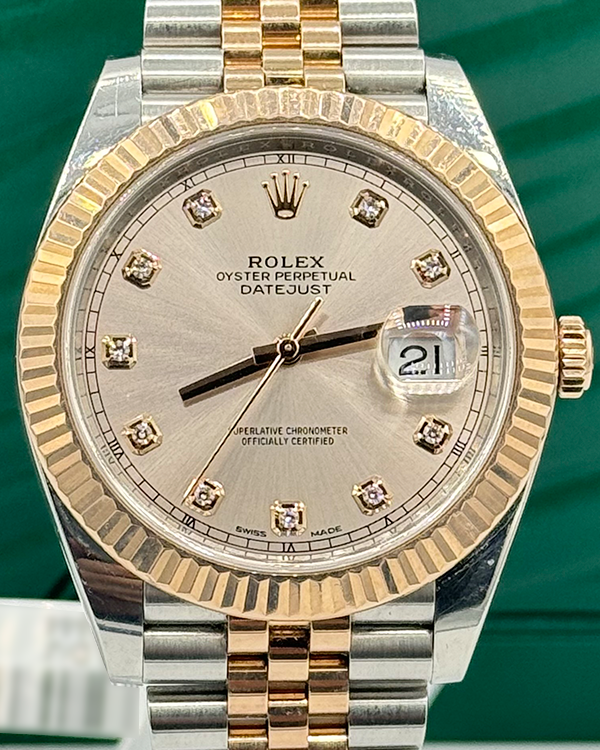 2018 Rolex Datejust 41MM Sundust Dial Two-Tone Jubilee Bracelet (126331)