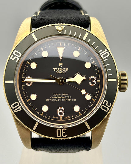 No Reserve - 2023 Tudor Black Bay Bronze 43MM Grey Dial Leather Strap (79250BA)