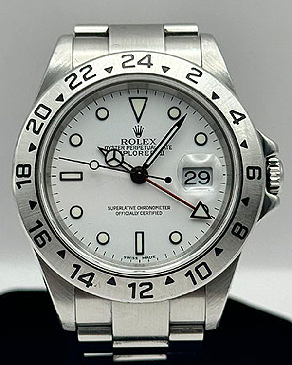 2005 Rolex Explorer 40MM White Dial Oyster Bracelet (16570)