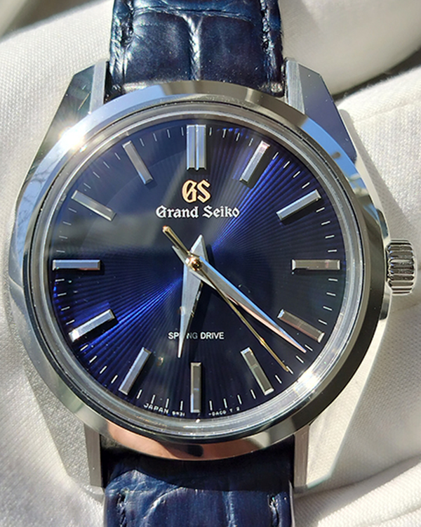 2024 Grand Seiko 44GS Anniversary Limited Edition  40MM Blue Dial Leather Strap (SBGY009G)