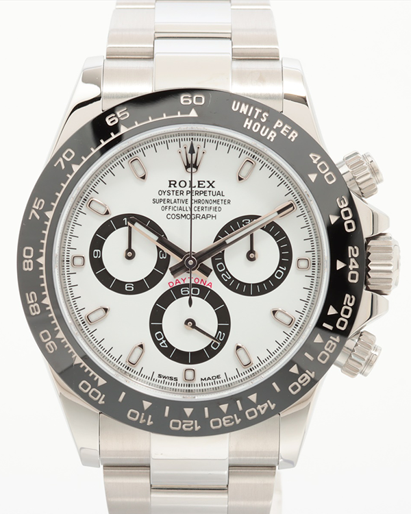 Rolex Cosmograph Daytona 40MM Oystersteel "Panda" White Dial Oyster Bracelet (116500LN)