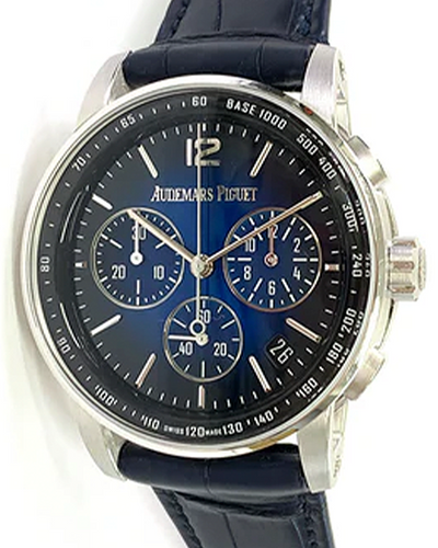 2022 Audemars Piguet Code 11.59 41MM Blue Dial Leather Strap (26393BC.OO.A002KB.01)