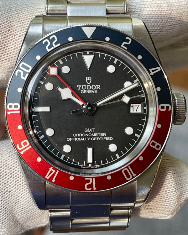 No Reserve - Tudor Black Bay GMT "Pepsi" Steel Black Dial (M79830RB-0001)