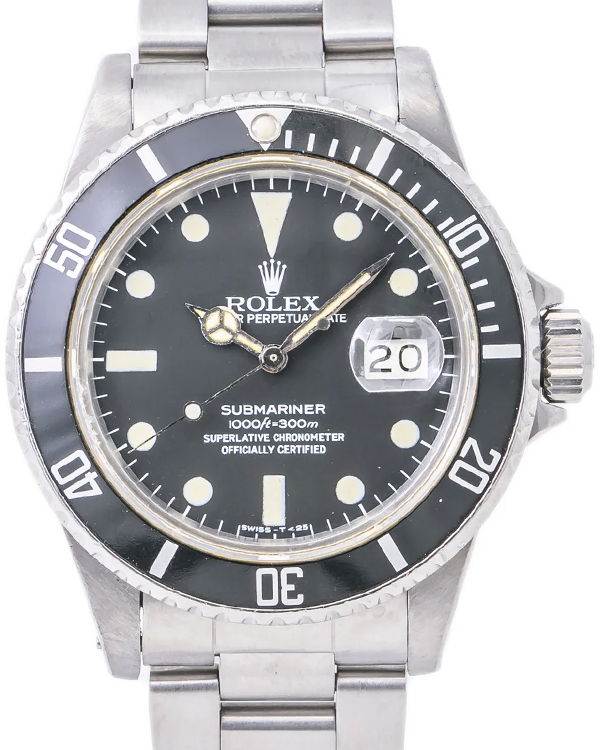 Rolex Submariner 40MM Black Dial Steel Bracelet (16800)