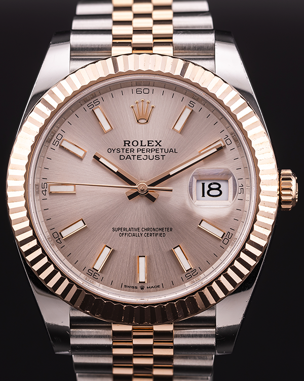 2022 Rolex Datejust 41MM Sundust Dial Two Tone Jubilee Bracelet (126331)