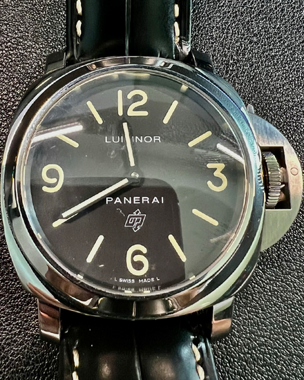 2020 Panerai Luminor Base Logo Steel Black Dial PAM01000 Grailzee