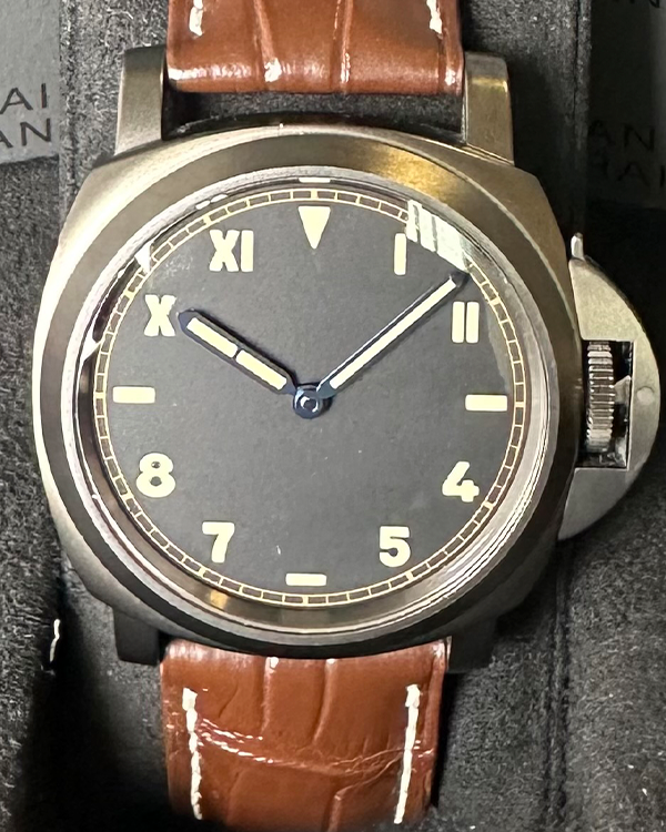 2019 Panerai Luminor Titanium California Black Dial (PAM00779)