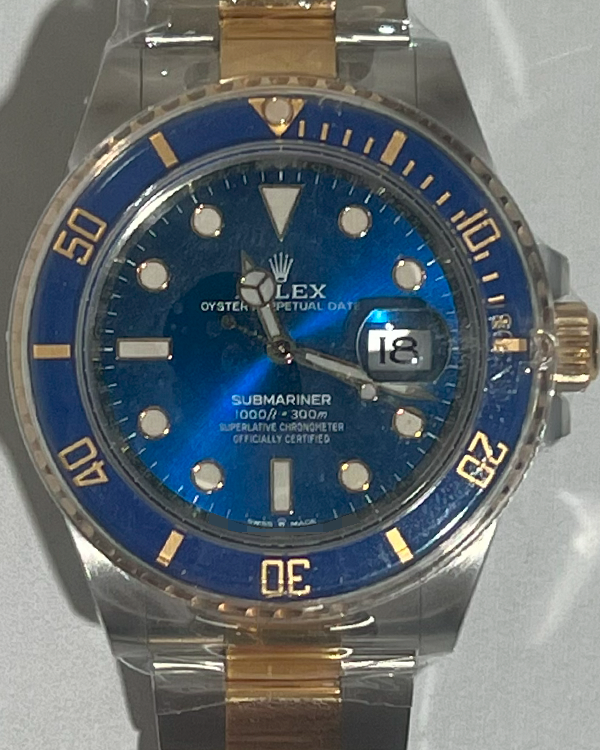 2023 Rolex Submariner Date 41MM Royal Blue Dial Two-Tone Bracelet (126613LB)