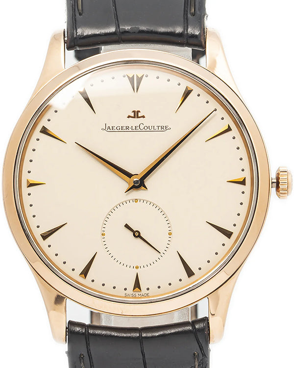 Jaeger-LeCoultre Master Ultra Thin 40MM Beige Dial Leather Strap (174.2.90)