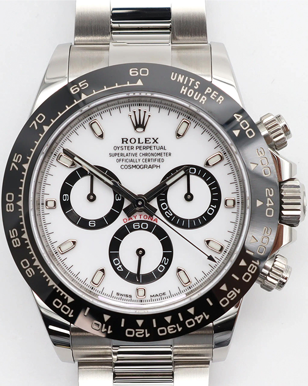 2023 Rolex Cosmograph Daytona "Panda" 40MM White Dial Oyster Bracelet (116500LN)