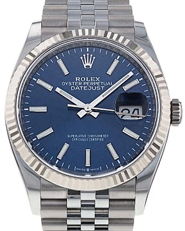 Rolex Datejust 36MM Blue Dial Jubilee Bracelet (126234)