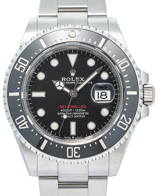 2019 Rolex Sea-Dweller 43MM Black Dial Oyster Bracelet (126600)