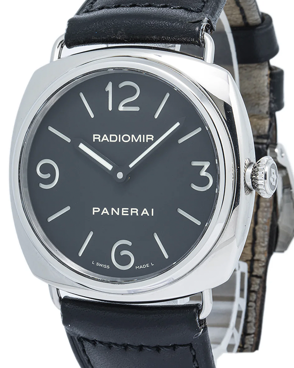 2008 Panerai Radiomir 45MM Black Dial Leather Strap (PAM00210)