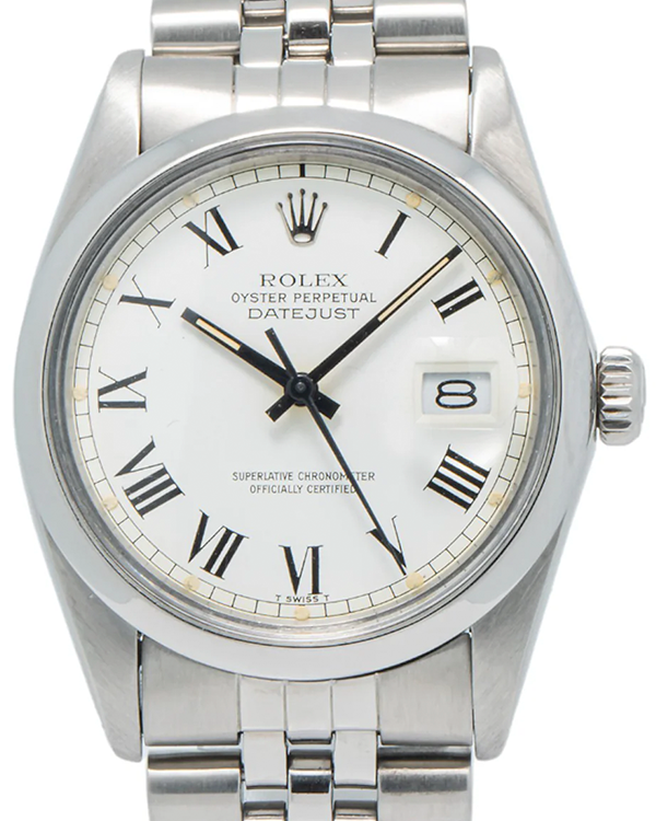 Rolex Datejust 36MM White Dial Jubilee Bracelet (16000)