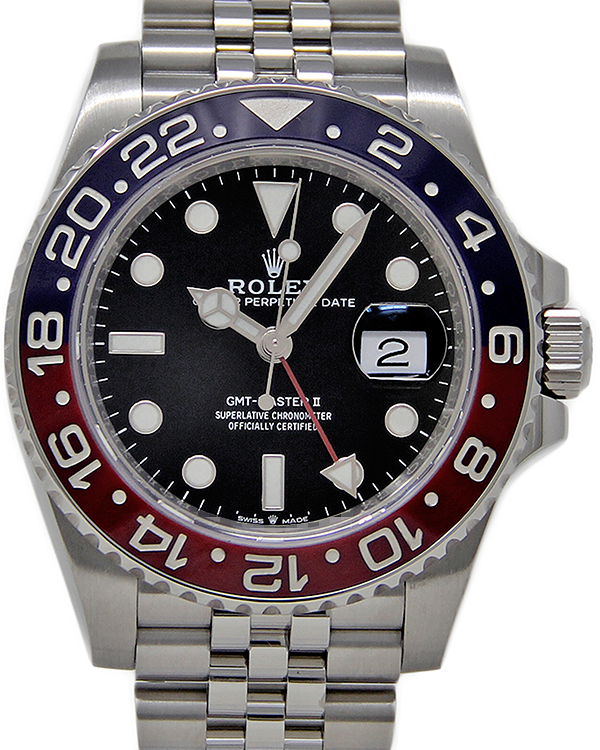 2019 Rolex GMT-Master II "Pepsi" 40MM Black Dial Jubilee Bracelet (126710BLRO)