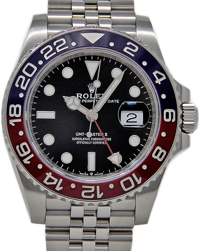 2019 Rolex GMT-Master II "Pepsi" 40MM Black Dial Jubilee Bracelet (126710BLRO)