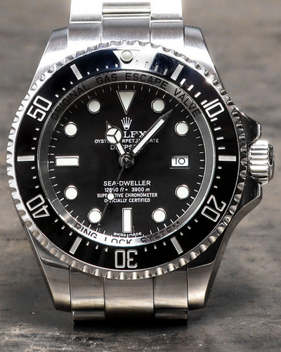 Rolex Sea-Dweller 44MM Black Dial Oyster Bracelet (116660)