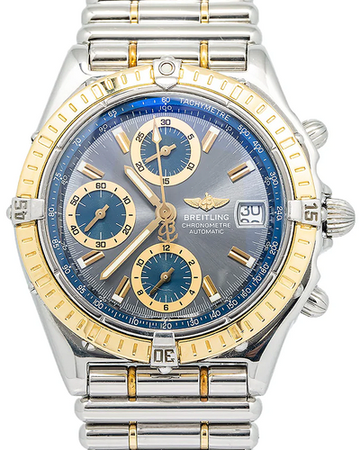 Breitling Chronomat 40MM Grey Dial Two-Tone Bracelet (D13352)