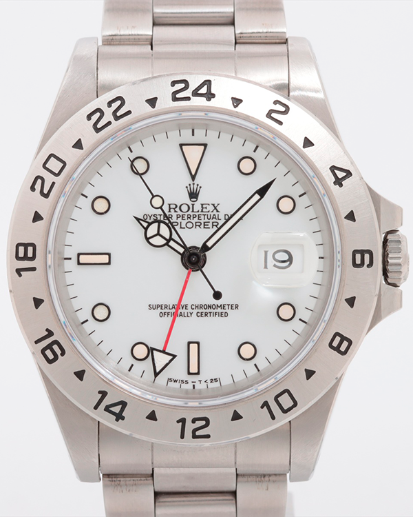 1993 Rolex Explorer II "Polar" 40MM White Dial Oyster Bracelet (16570)