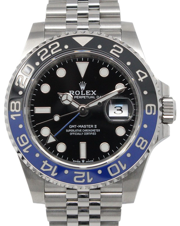 2021 Rolex GMT-Master II "Batgirl" 40MM Black Dial Jubilee Bracelet (126710BLNR)