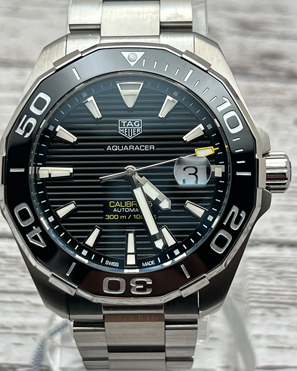 2023 TAG Heuer Aquaracer 300M 43MM Steel Black Dial Bracelet (WAY201A.BA0927)