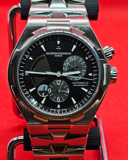 Vacheron Constantin Overseas Dual Time 42MM Black Dial Steel