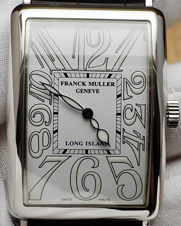 2006 Franck Muller Long Island 45MM White Dial Leather Strap (1150 SC)