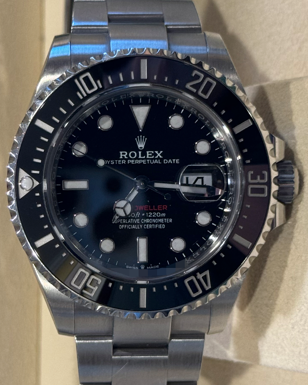 2021 Rolex Sea-Dweller 43MM Black Dial Oyster Bracelet (126600)