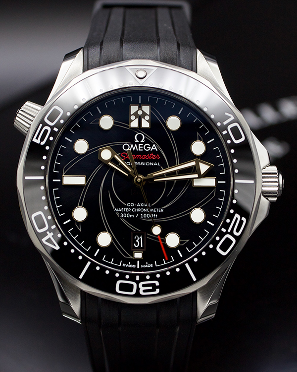 Omega Seamaster Diver 300M "James Bond" 42MM Steel Black Dial (210.22.42.20.01.004)