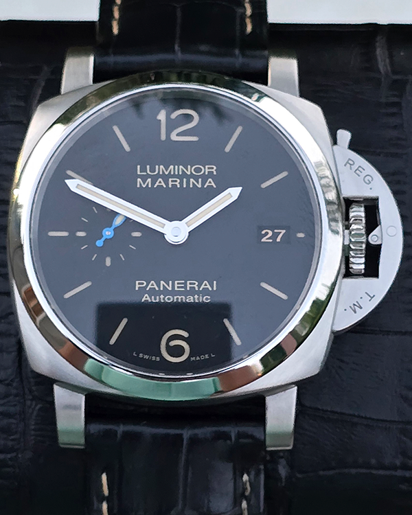 Panerai Luminor Marina 1950 3 Days 42MM Black Dial Leather Strap (PAM01392)