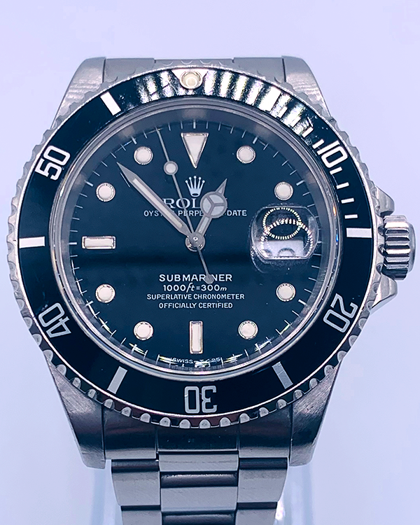 Rolex Submariner Date 40MM Black Dial Oyster Bracelet (16610)