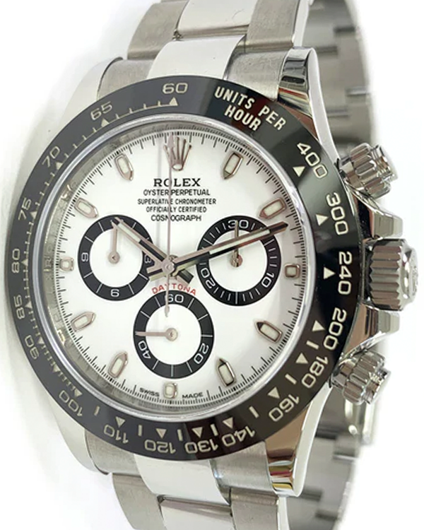 2021 Rolex Cosmograph Daytona "Panda" 40MM White Dial Oyster Bracelet (116500LN)