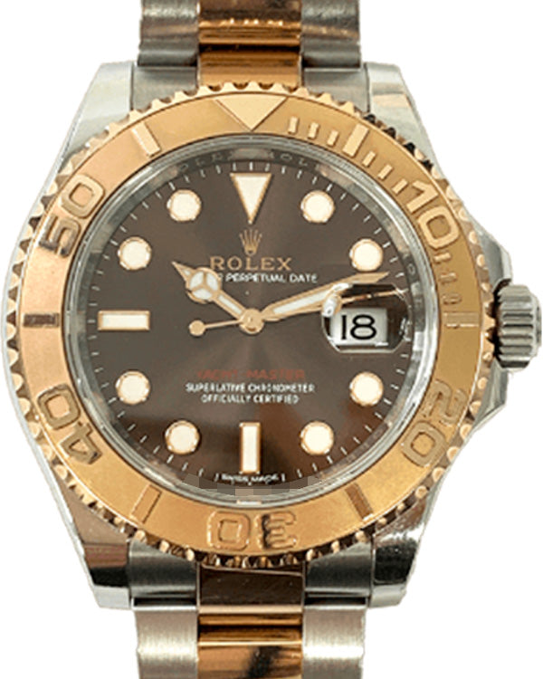 2018 Rolex Yacht-Master 40MM Chocolate Dial Two-Tone Oyster Bracelet (116621)