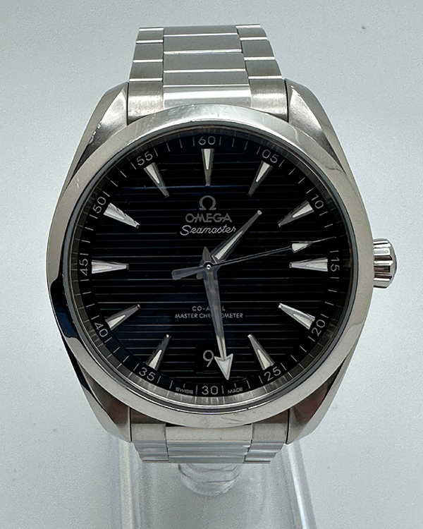 2021 Omega Seamaster Aqua Terra 150M Co-Axial Master Chronometer Steel Black Dial (220.13.41.21.01.001)