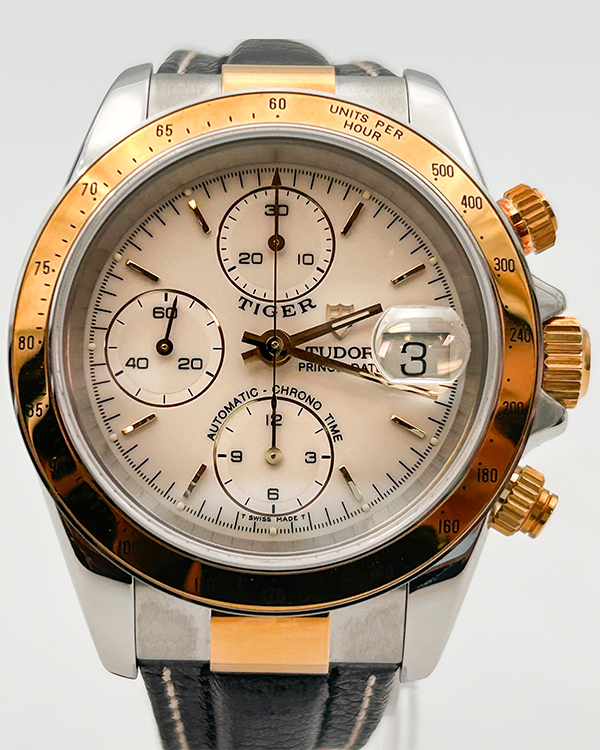 Tudor Tiger Prince Date Yellow Gold/Steel Opaline Dial (79263P)