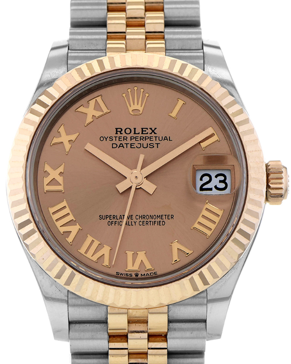 2023 Rolex Datejust 31mm Rosé Dial Two-Tone Jubilee Bracelet (278271)