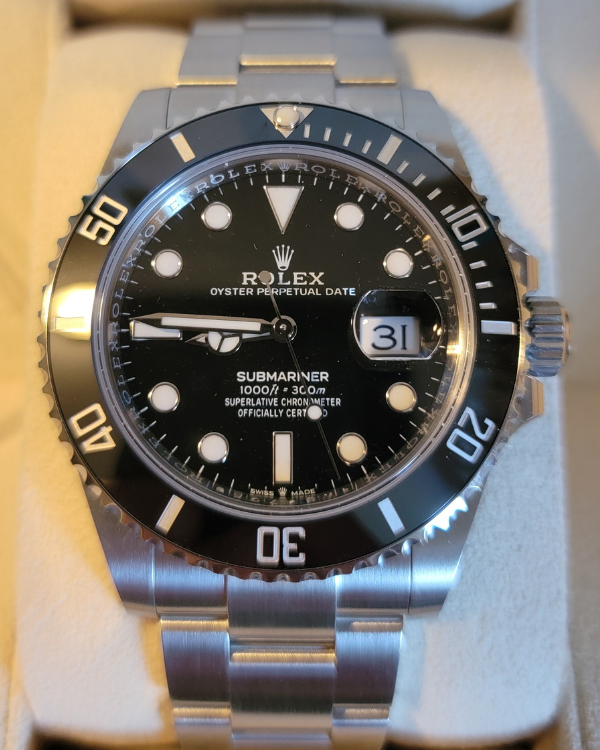 2023 Rolex Submariner Date 41MM Oystersteel Black Dial Oyster Bracelet (126610LN)