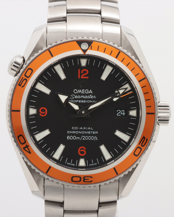 Omega Seamaster Planet Ocean 42MM Black Dial Steel Bracelet (2209.50.00)