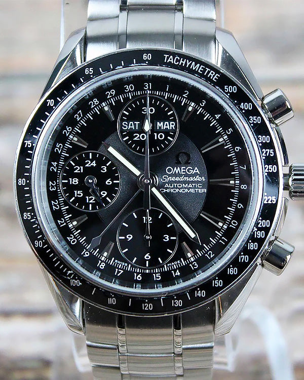 Omega Speedmaster Triple Date Steel Black Dial (3220.50.00 )