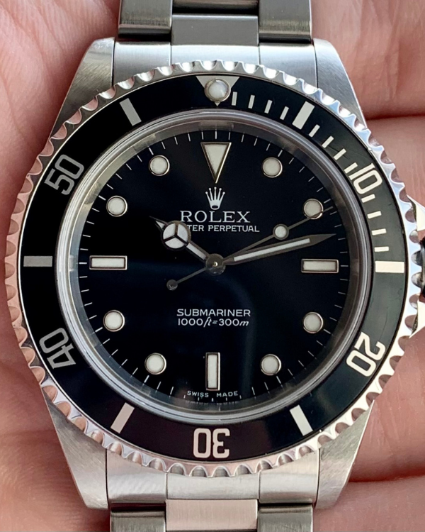 Rolex Submariner No Date 40MM Steel Black Dial (14060)