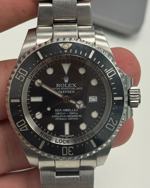 2013 Rolex Sea-Dweller Deepsea 44MM Black Dial Oyster Bracelet (116660)