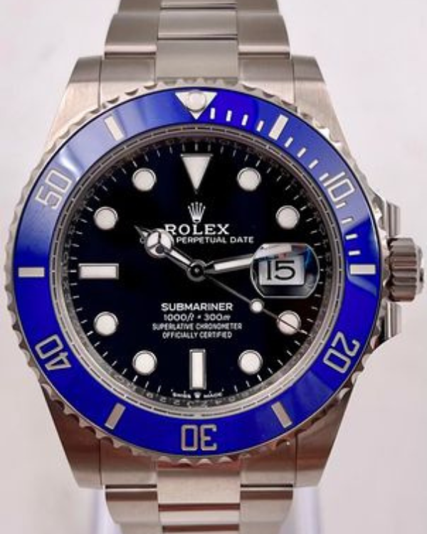 2023 Rolex Submariner Date "Cookie Monster" 41MM White Gold Black Dial (126619LB)