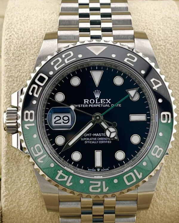 2024 Rolex GMT-Master II "Sprite" 40MM Black Dial Jubilee Bracelet (126720VTNR)