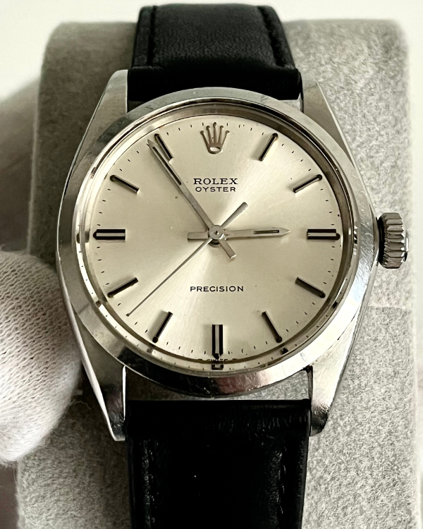 Rolex Oyster Precision Steel Silver Dial (6426)