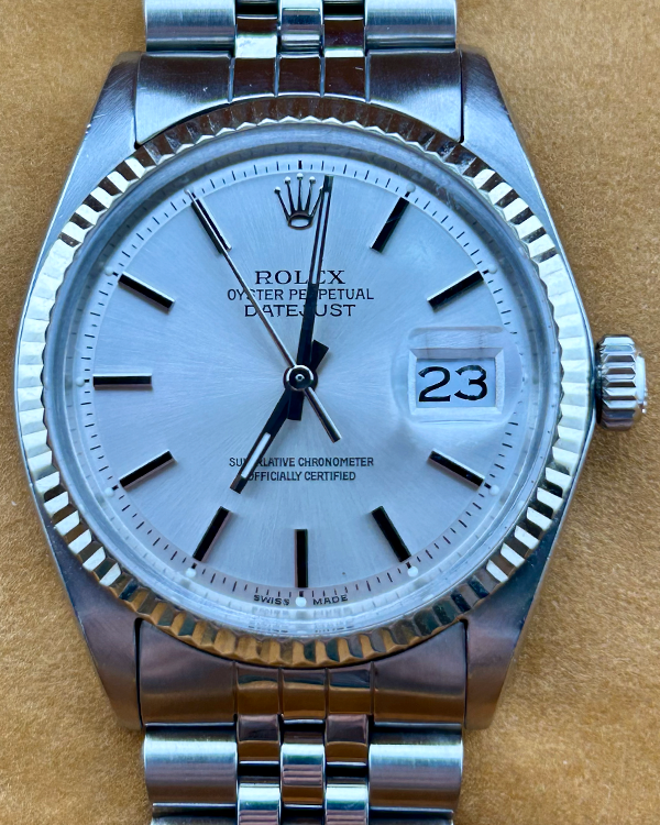 Rolex Datejust 36MM Silver Dial Jubilee Bracelet (1601)