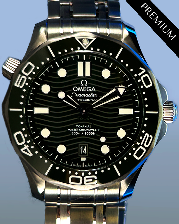 2023 Omega Seamaster Diver 300M 42MM Green Dial Steel Bracelet (210.30.42.20.10.001)