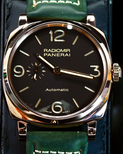 2015 Panerai Radiomir 1940 3 Days L.E. 45MM Brown Dial Leather Strap (PAM00573)