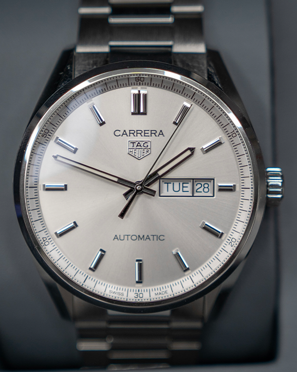 2022 TAG Heuer Carrera 41MM Bracelet Steel Grey Dial (WBN2011.FC6484)