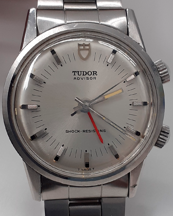 Tudor Heritage Advisor 34MM Silver Dial Steel Bracelet (10050)