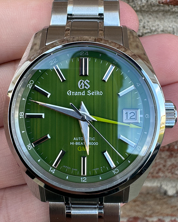 2023 Grand Seiko Heritage Collection "Bamboo" 40MM Urban Bamboo Dial Steel Bracelet (SBGJ259G)